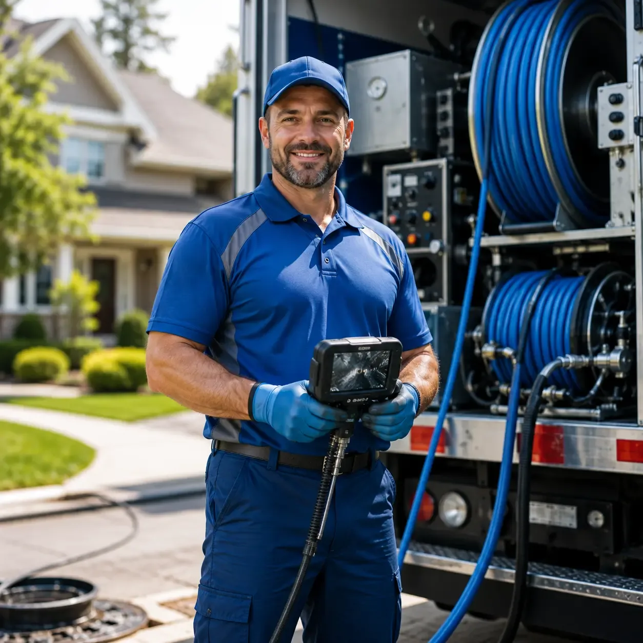 Local outdoor drain cleaning specialists in West Salem, WI